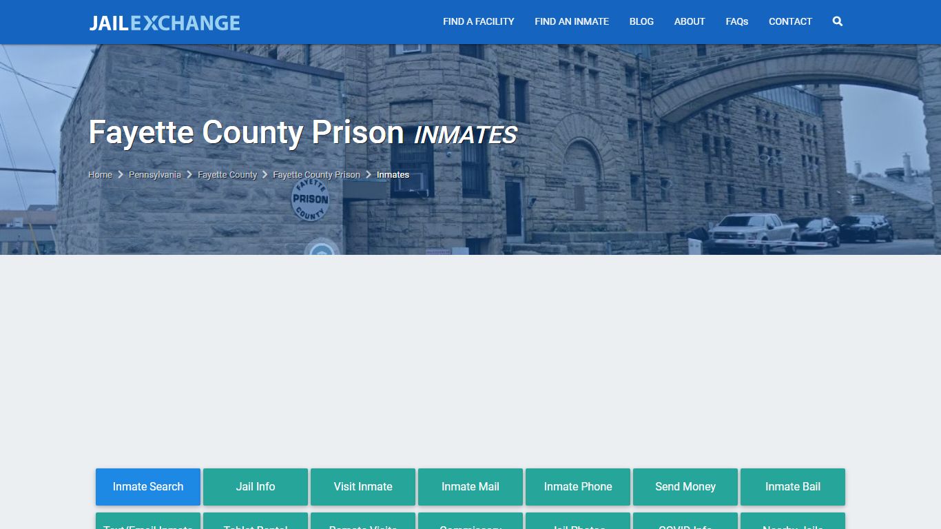 Fayette County Jail Inmates | Arrests | Mugshots | PA