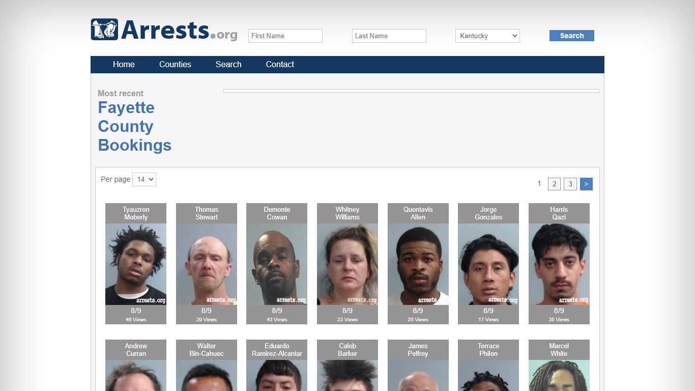 Fayette County Arrests and Inmate Search